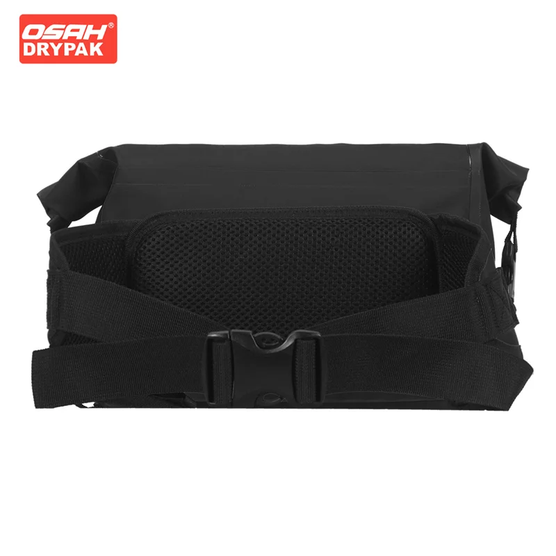 OSAH Black Motorcycle Bag 3L Multifunctional Outdoor Waterproof Waist Bag Beach Hiking Travel Camping Tools Pack Ridng Gears Bag