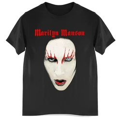 Close-Up Adult T-Shirt Marilyn Manson Summer Short Sleeve T Shirts Tops S~3Xl Big Size XS-4XL Tees Free Shipping T-shirts