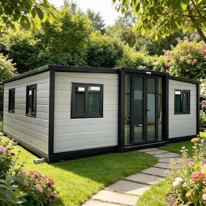 Folding Room Steel Expandable Container House Tiny Home Modular Foldable Prefab Mobile House Fast Assemble Warehouse Barn