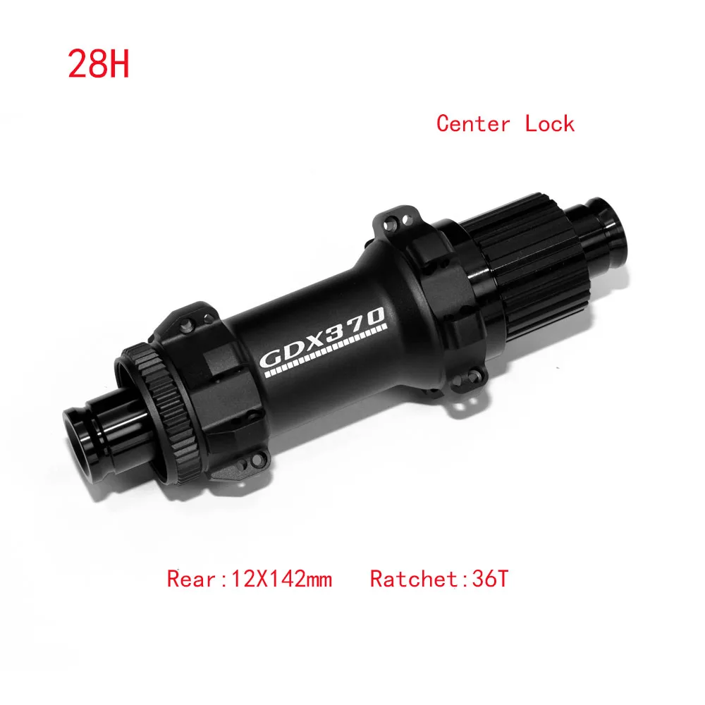 GOLDIX GDX370 قفل مركزي 6 مسامير المحور الخلفي دراجة محور كاسيت الجسم HG XD MS 28H 32H محور الجبلية ل Shimano SRAM