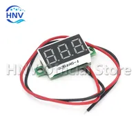 0.36 inch DC 4.7-32V 2 Wires Mini Digit Display Voltmeter Mini LED Digital Panel Volt Voltage Meter Instrument Car 12V 24V
