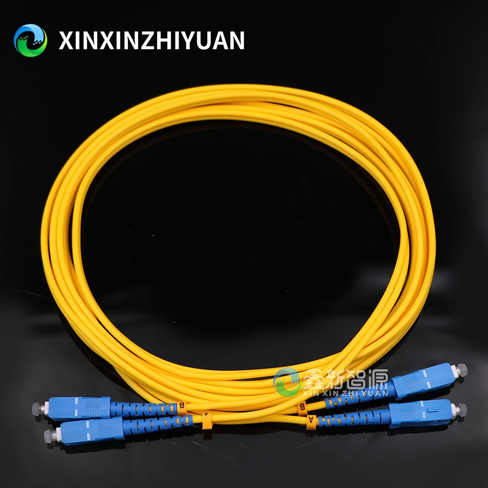 Inkjet Printer Optical Fiber Cable SC/SC for UV Flatbed Printer 3M/4M/5M/7M/8M/10M Double Code Optical Patch Cord Cable