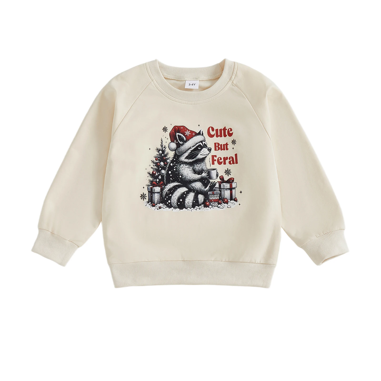 Entzückende Urlaubs-Kapuzenpullover für Kleinkinder mit festlichem Rentier-Design, gemütliche Weihnachtspullover für Kleinkinder, warme Winterpullover
