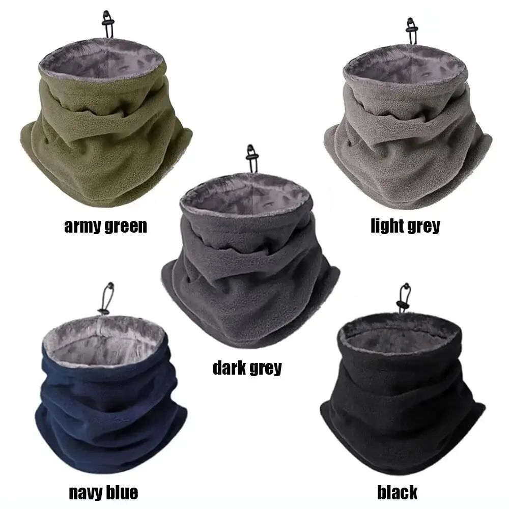 Winter MotorcycleWarm Mask Fleece Neck Outdoor Warmer Windproof Scarf Camping Hiking Balaclava