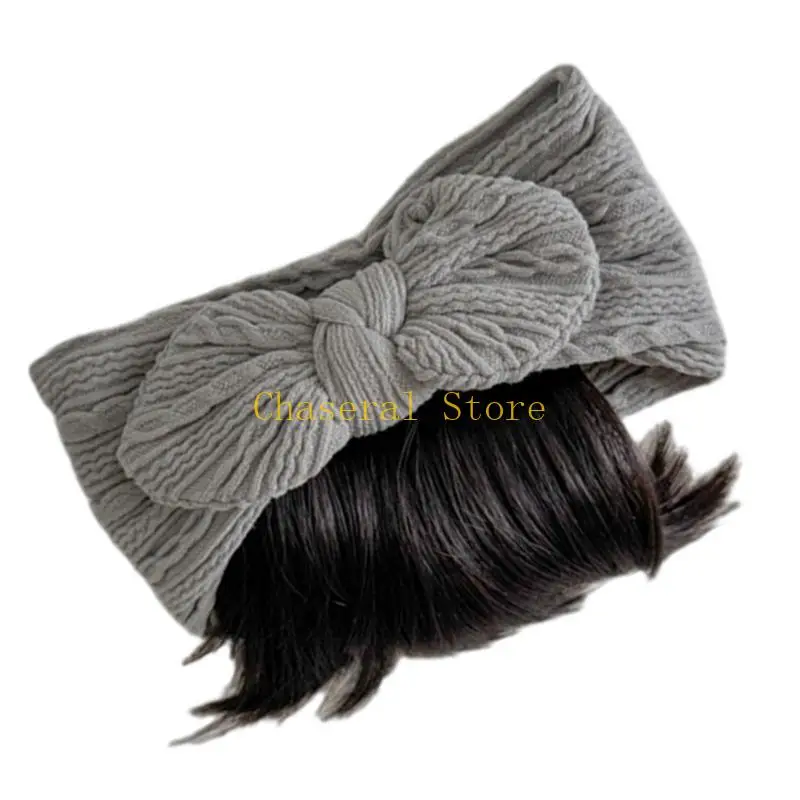 

E7CE Infant Baby Headwear New Year's Hair Accessory with Bowknot Decor Multi Color