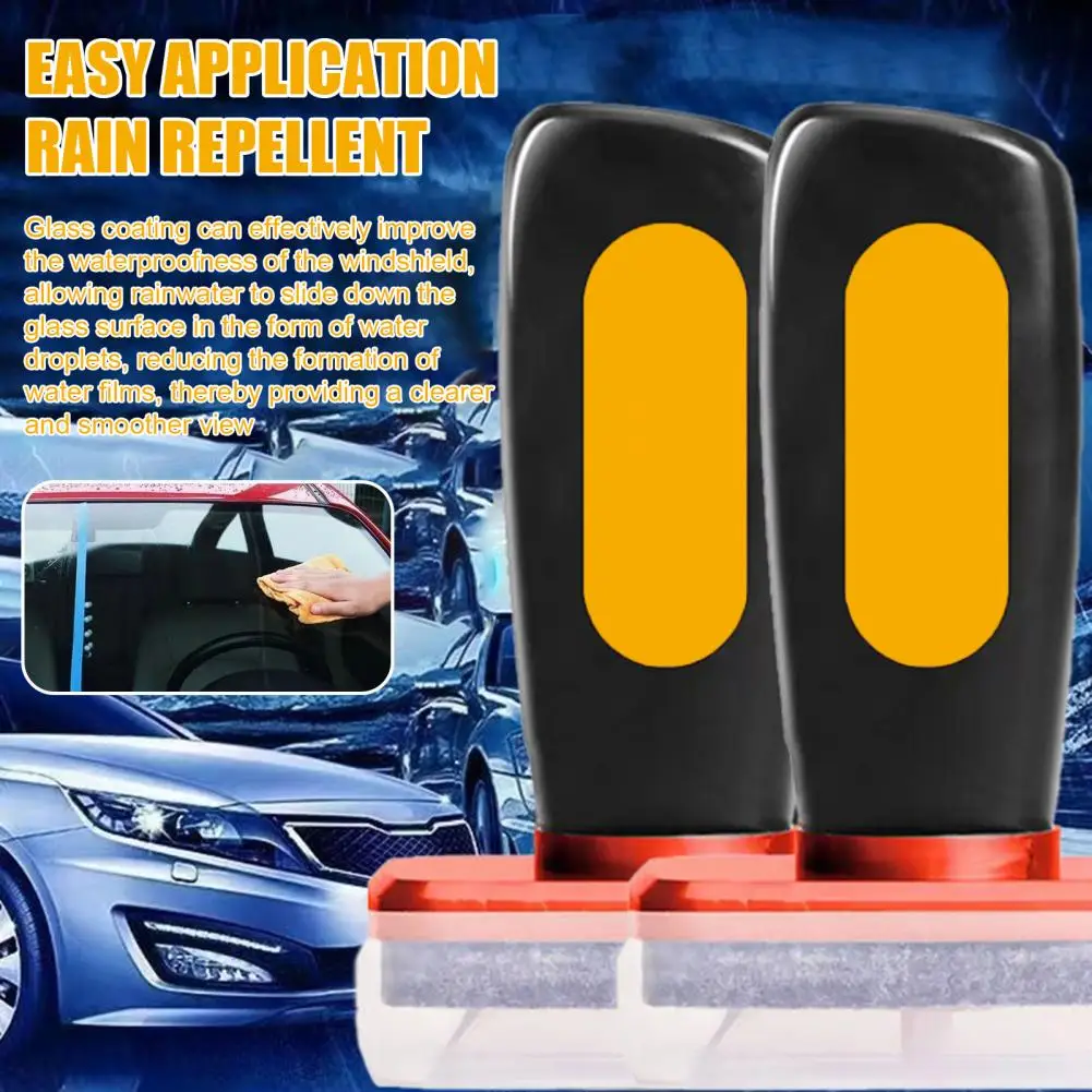 Car Glass Cleaning Board Windshield Hydrophobic Long lasting 2 in 1 Glass Cleaning Wipe Board Rain Repellent