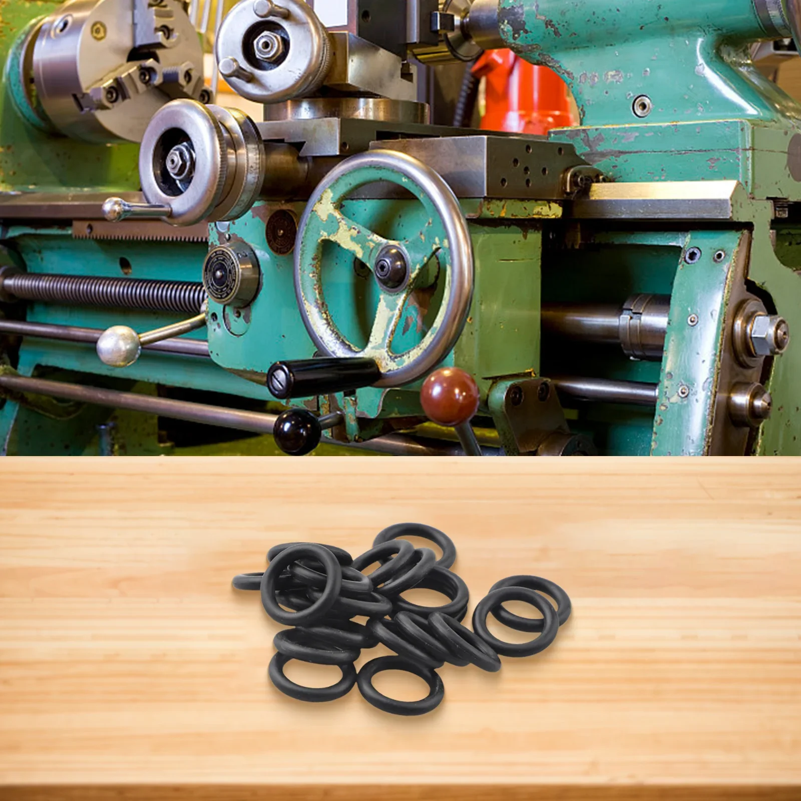 20PCS Rubber O Rings For Pressure Washer Hose Connector Tools 1/4 And 3/8 Sizes Replacement Set For Secure Hose Fittings