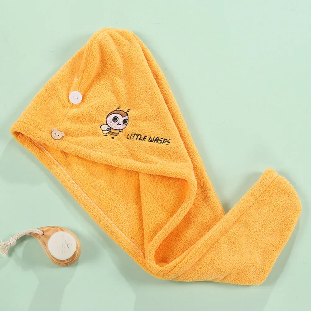 Brand New Quick Dry Towel Shower Cap Microfiber Terry Towels Towel Bath Towel Hair Towels 1pcs 1x Coral Velvet