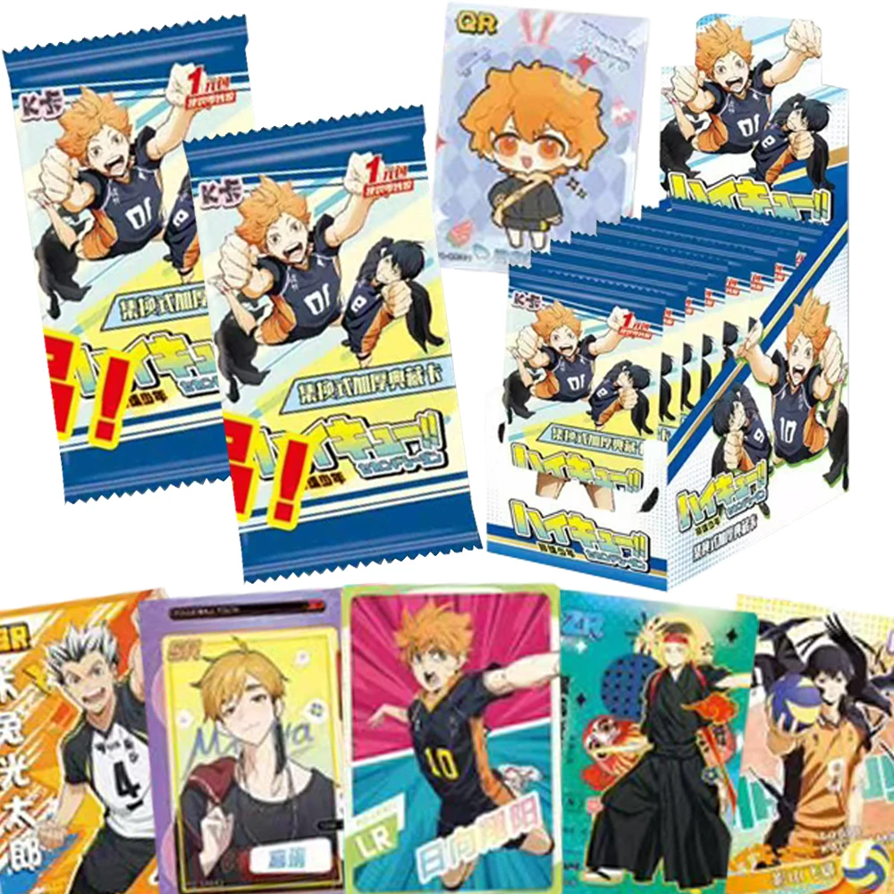 

Haikyuu!! Collection Cards Kozume Kenma Hinata Shoyo Traditional Classic Japanese Style Fashion Cards Anime Peripheral Toy Gift