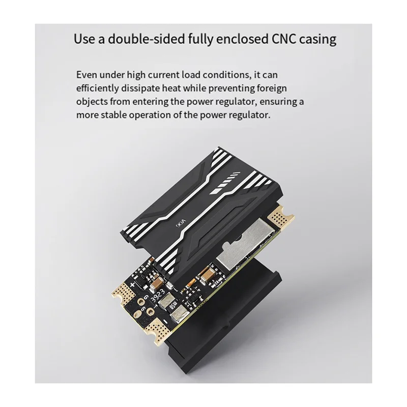 

ABSQ-SPECTER 90A ESC Dual MOS Support BL32 ESC Telemetry 2-8S For Movie-Level X8, X4, And XCLASS RC FPV Drone