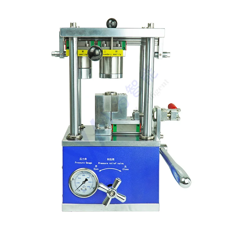 Factory Price  Multiple Sizes Cylindrical Cell Sealing Machine For Laboratory Cylindrical Cell Research