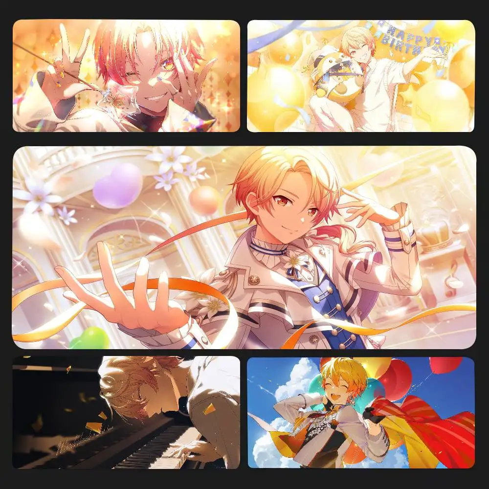 Tenma Tsukasa Manga P-Project Sekai Mousepad Non-slip Suitable For Office Computers Laptops E-sports Game Desk Mats XXL Keyboard