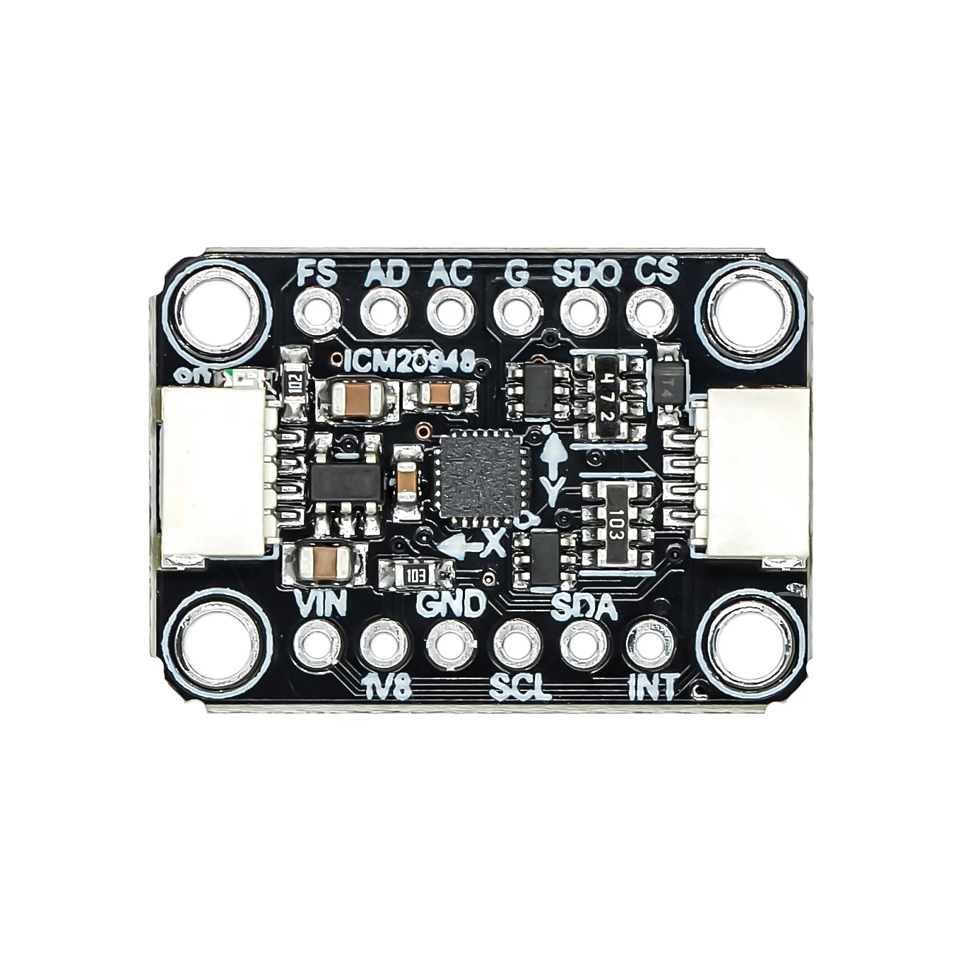4554 TDK InvenSense ICM-20948 9-DoF IMU - STEMMA QT / Qwiic
