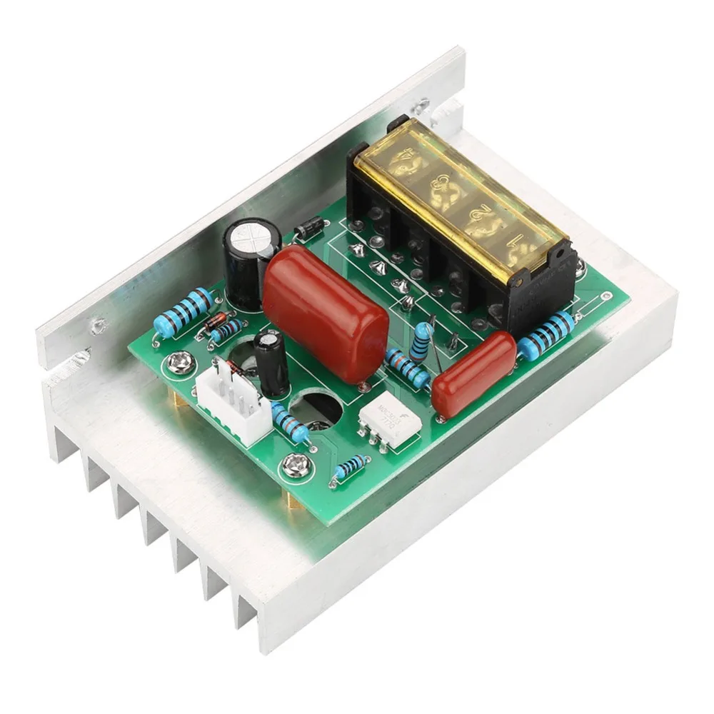 منظم تحكم في السرعة بقدرة 8000 وات AC220V، سهل التركيب، وحدة تحكم جهد عالية الطاقة، تنظيم درجة الحرارة الرقمية