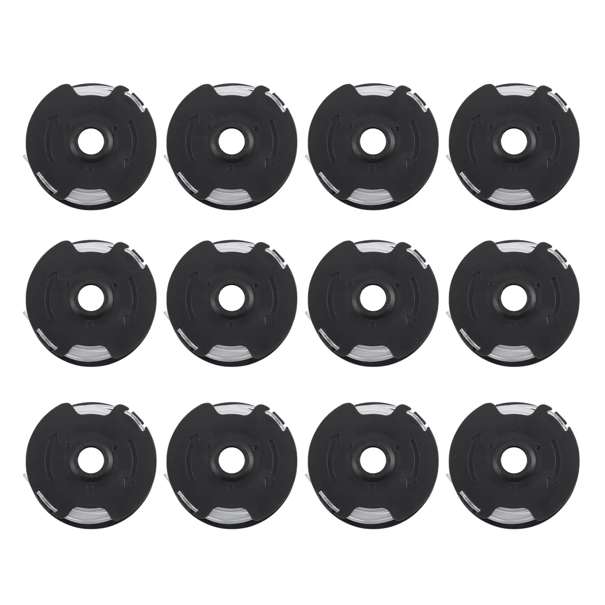 

Pack of 12 for Parkside PRT 550 A1/B2/C3 Mowing Spools Suitable for Parkside Mowers