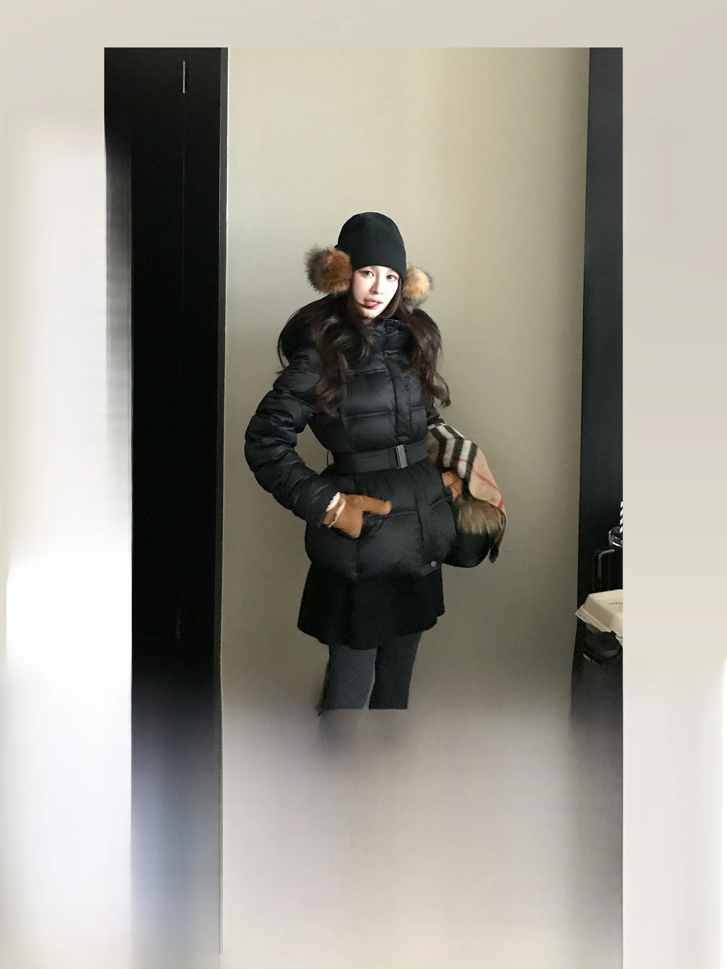 

Женский пуховик Skk Store А-силуэта с воротником-стойкой, с регулируемой талией, высокое качество, наполнитель 90% белый пух