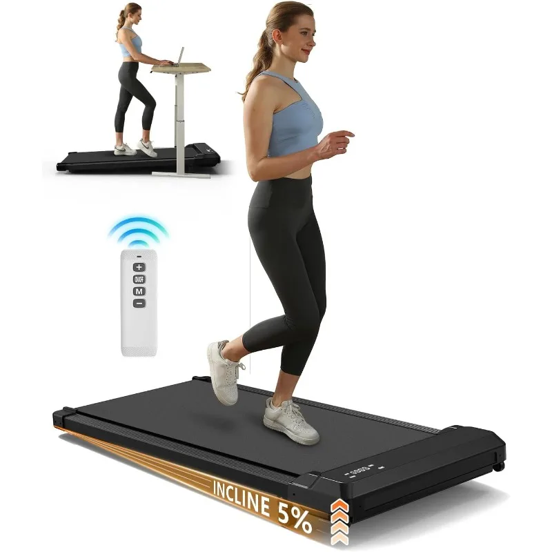 

Walking Pad Treadmill,Under Desk Treadmill with Incline,2 in 1 Walking Pad for Walking and Jogging