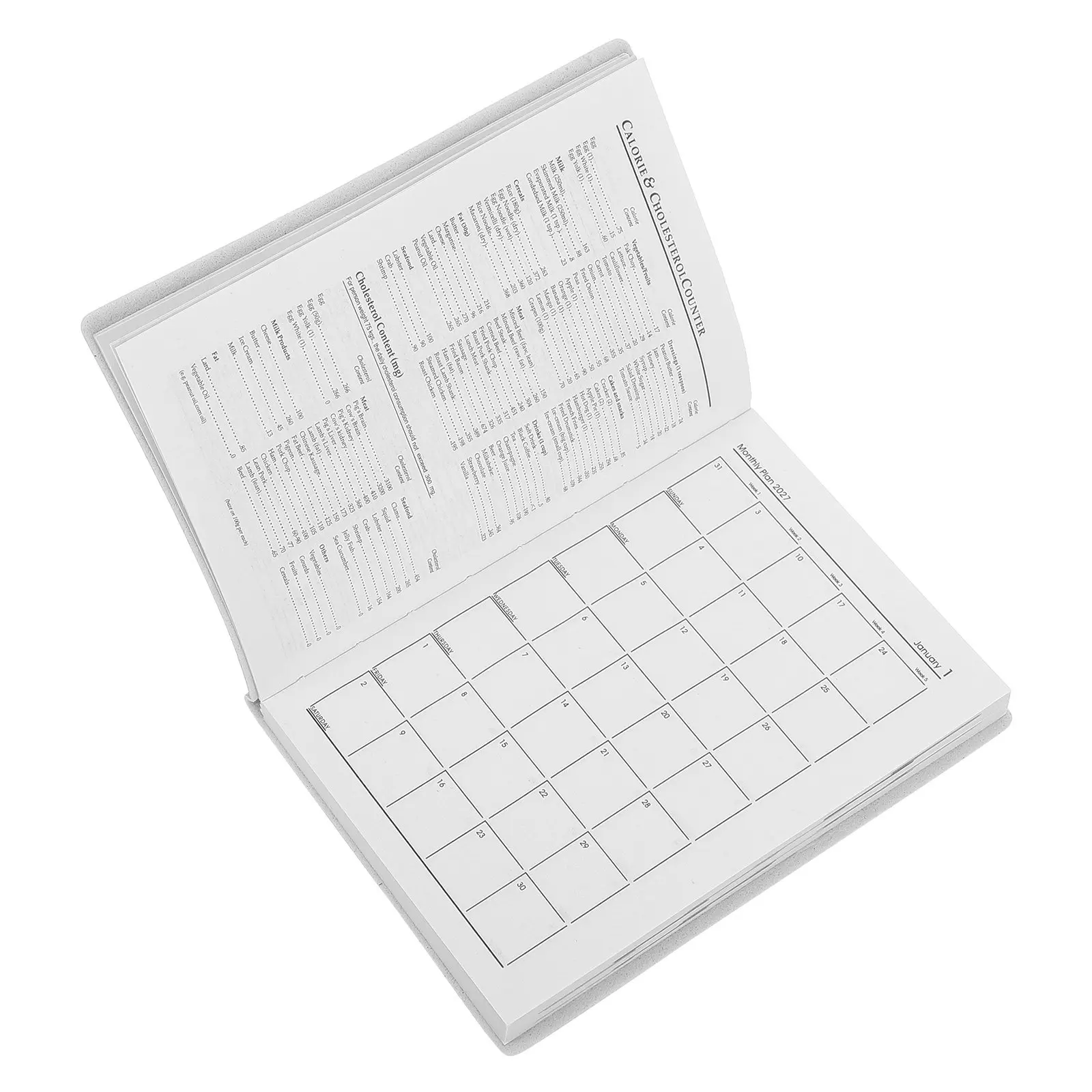PU Cover Daily Planner Notebook Agenda Professional Office Study Task Management Journal
