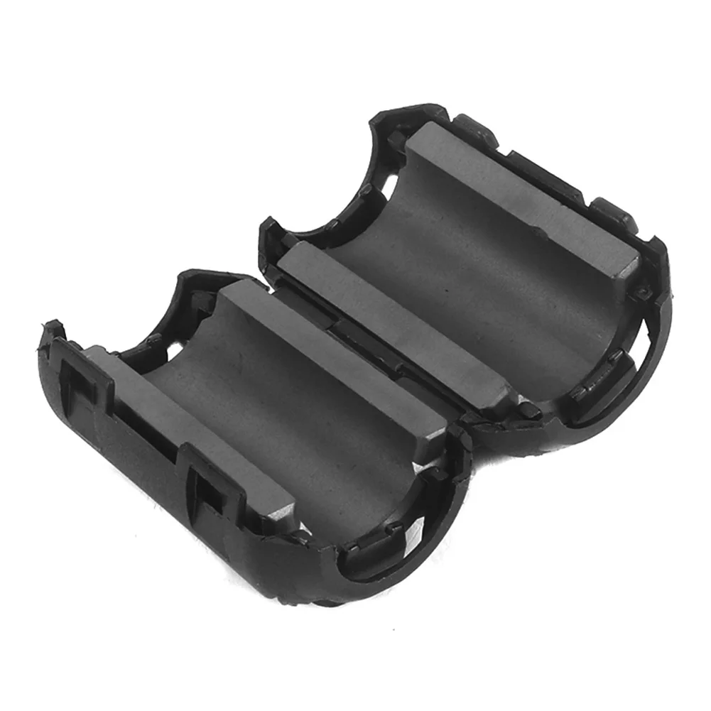 22/50pcs Clip-on Ferrite Ring Core Bead Choke RFI EMI Filter Noise Suppressor Cable Clip for USB Audio Video Cable Power Cord