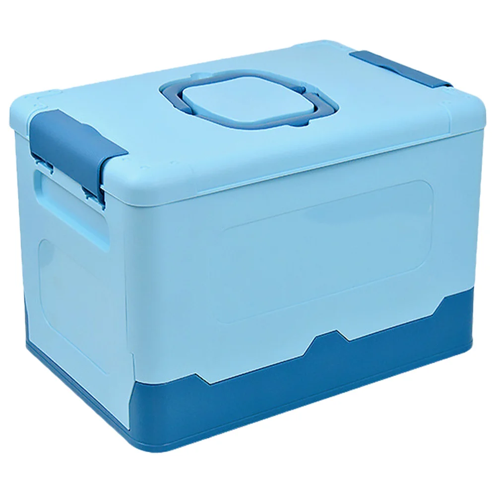 

Plastic Storage Box Large Capacity Multifunctional Folding Portable Organizer Case for Nail Art Craft Supplies Sundries