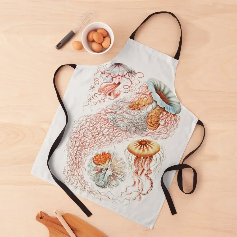 

Jelly Fish by Ernst Haeckel Apron Art Kitchen Things And For Home Apron