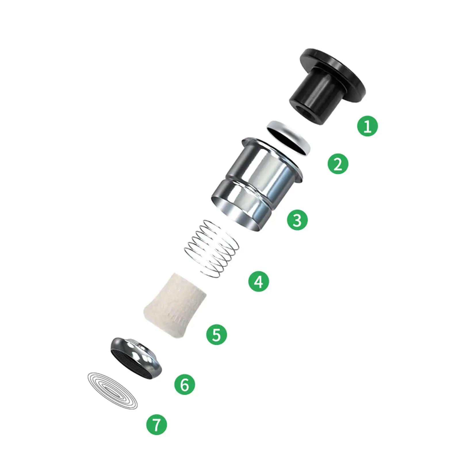 

Stainless Steel Car Cigarette Lighter Socket Cover Lighter Dustproof Pop Out Power Plug for 12V Automotive Replacement