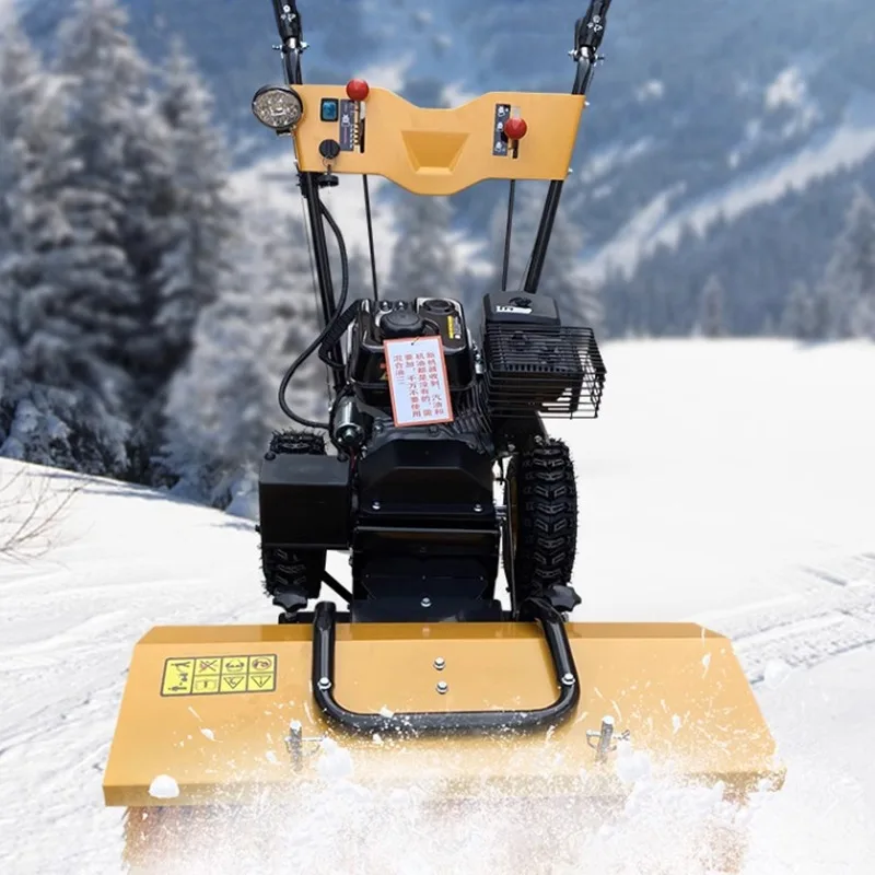 Multifunction Professional Supply High Quality Engine Hand Push Snowplow Snow Sweeper for Truck
