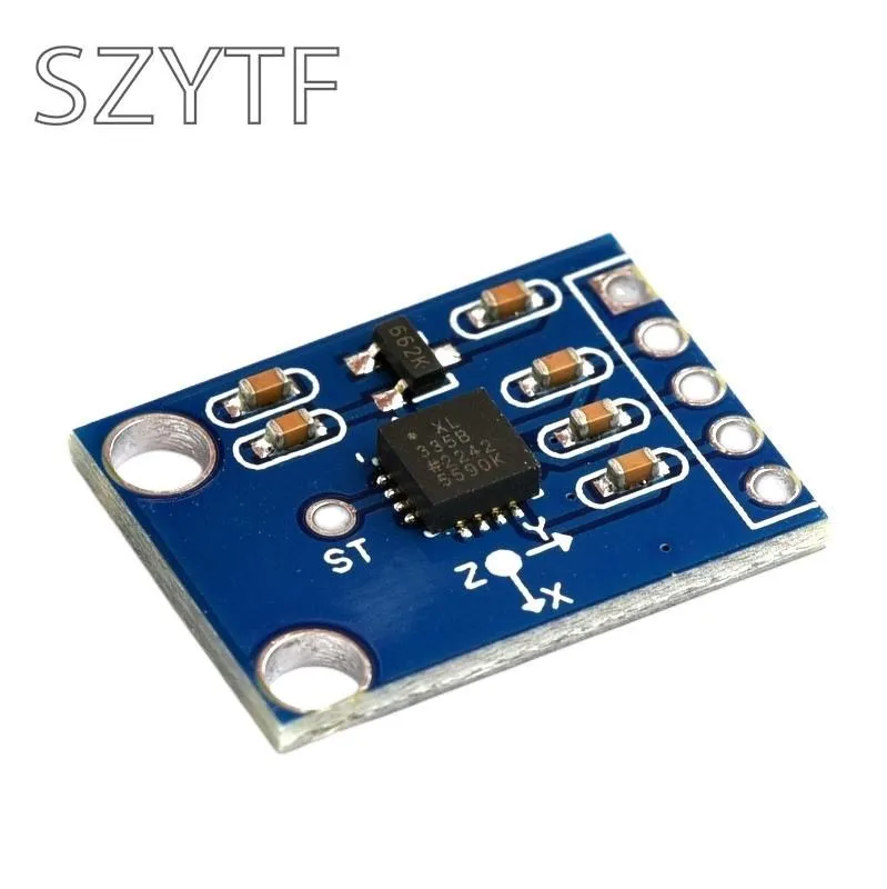 ADXL335 three-axis accelerometer tilt angle module alternative MMA7260 GY-61