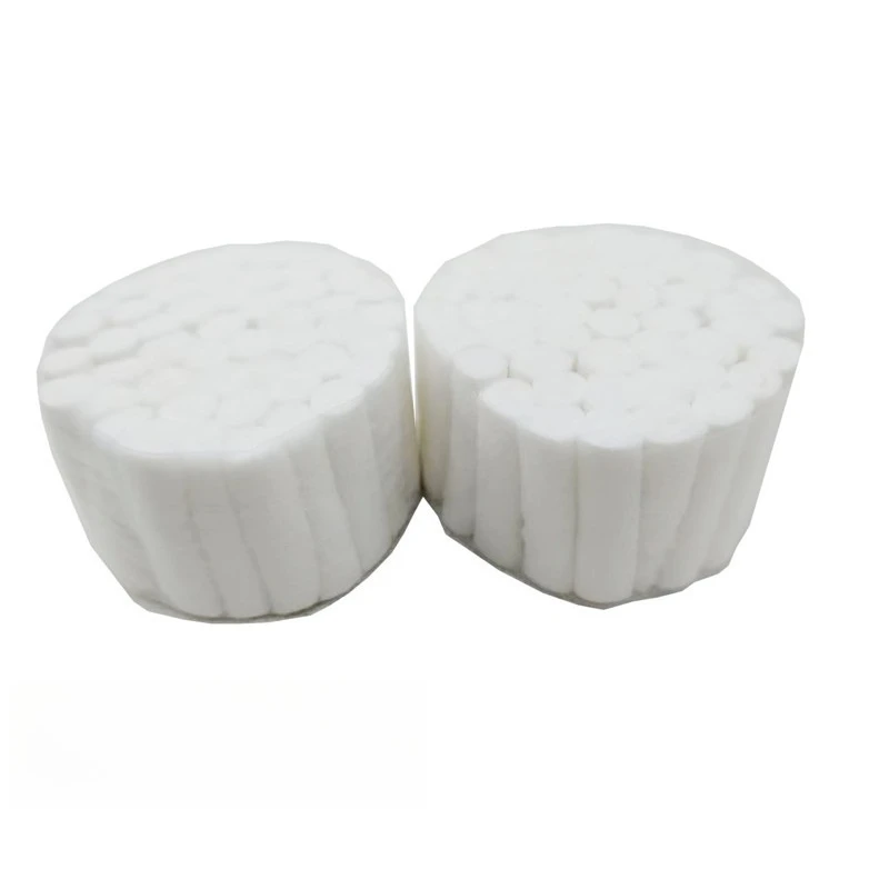 Disposable Absorbent Dental Cotton Rolls (50 Pieces Per Roll) – Hemostatic, Washed Cotton