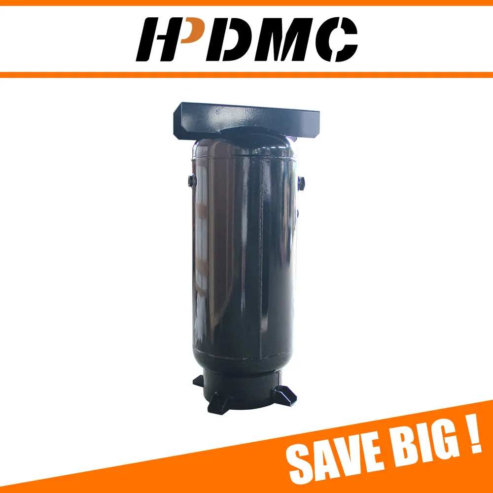 HPDMC 60 Gallon Vertical Air Tank Industrial Air Compressor Receiver Rated for 200 PSI with ASME Coded