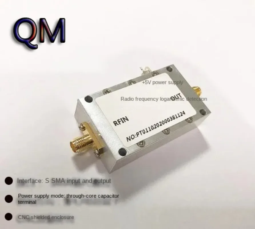 RF logarithmic detector power meter detection 10GHz broadband  detection  meter DIY