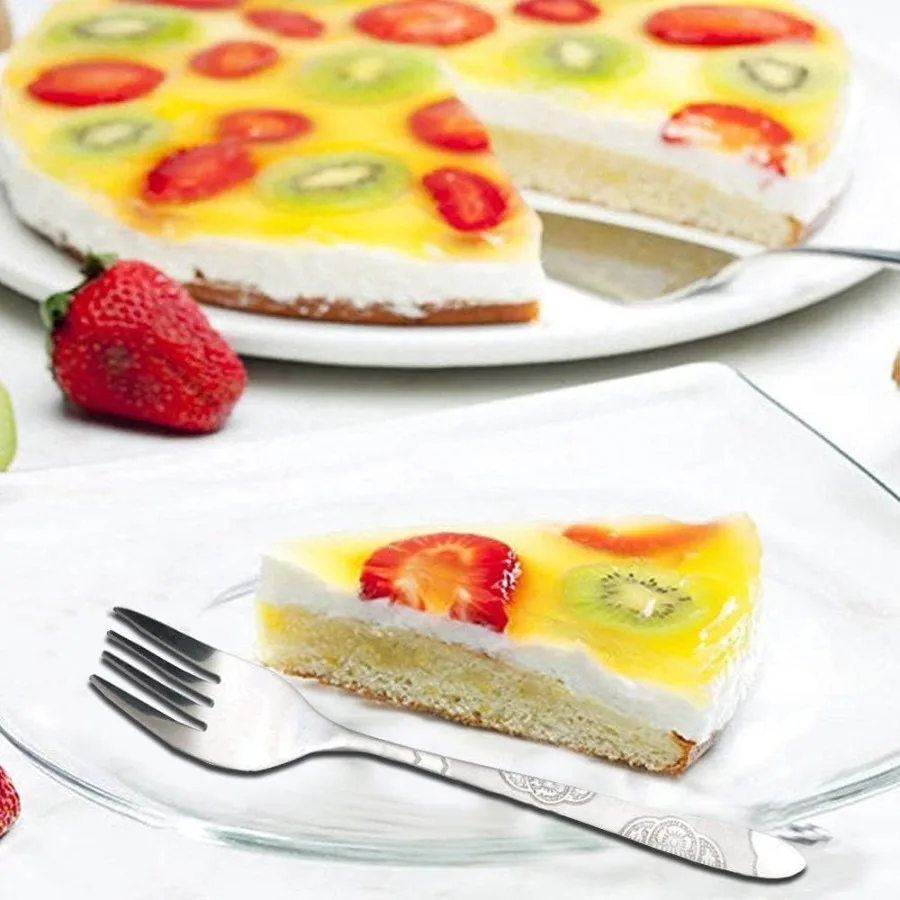 3 حزمة التخييم الفضيات مجموعة 12 قطعة سكين شوكة ملعقة عيدان الفولاذ المقاوم للصدأ مع حقيبة حمل أدوات المائدة غير قابل للصدأ فلاتوار #4