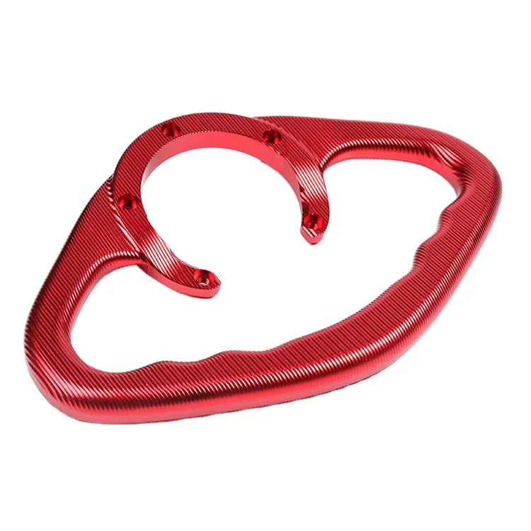 Motorcycle Rear Passenger Handle Fuel Tank Armrest Bar Rear Fuel Tank Armrest Handle 5 Hole Yamaha R1 R6 R25 R3