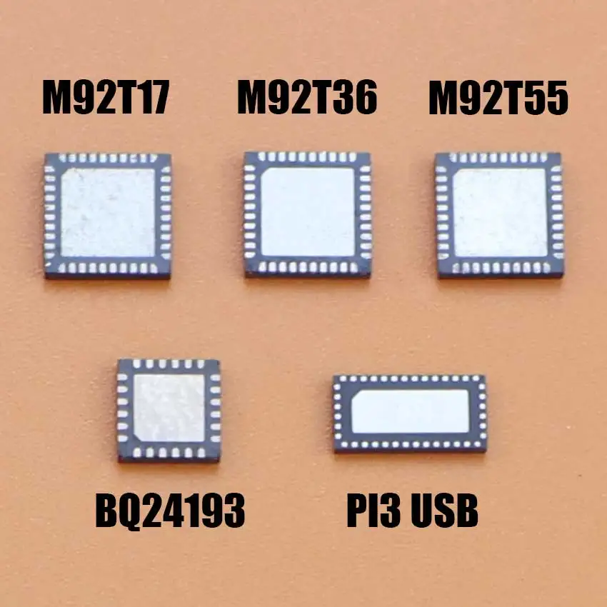 ChengHaoRan 1pcs M92T36 P13USB BQ24193 M92T17 IC Chip For Switch NS Oled Console Host Charging Management Chipset