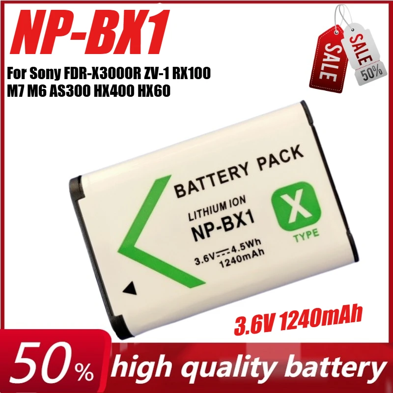 3.6V 1240Mah Np-Bx1… - image