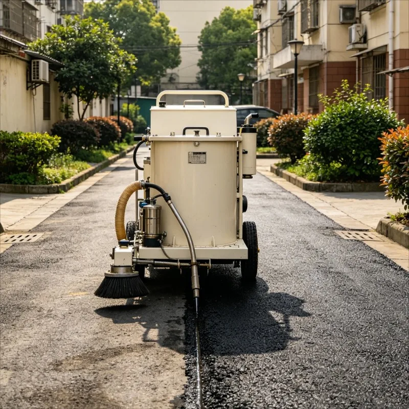 Customized Asphalt Crack Sealer Hand Push Portable Concrete Joint Sealing Hot Rubberized Asphalt for Road