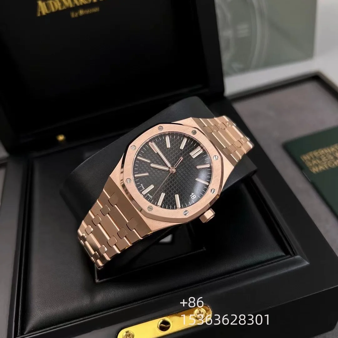 

Мужские механические часы Customized Double Cycloid Hollow Out 41mm 15510 из стали 316L, роскошные, водонепроницаемые