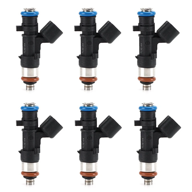 6Piece Fuel Injectors 0280158028 04591986AA Replacement Accessories For Dodge Chrysler 2.7 3.5L V6 New