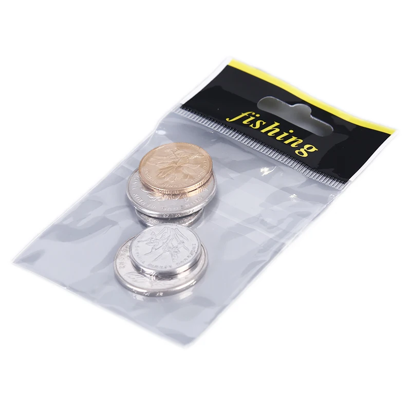 [LA]100Pcs Small Fish Hook Bags Plastic Storage Bags Fishing Shop Packaging Accessories