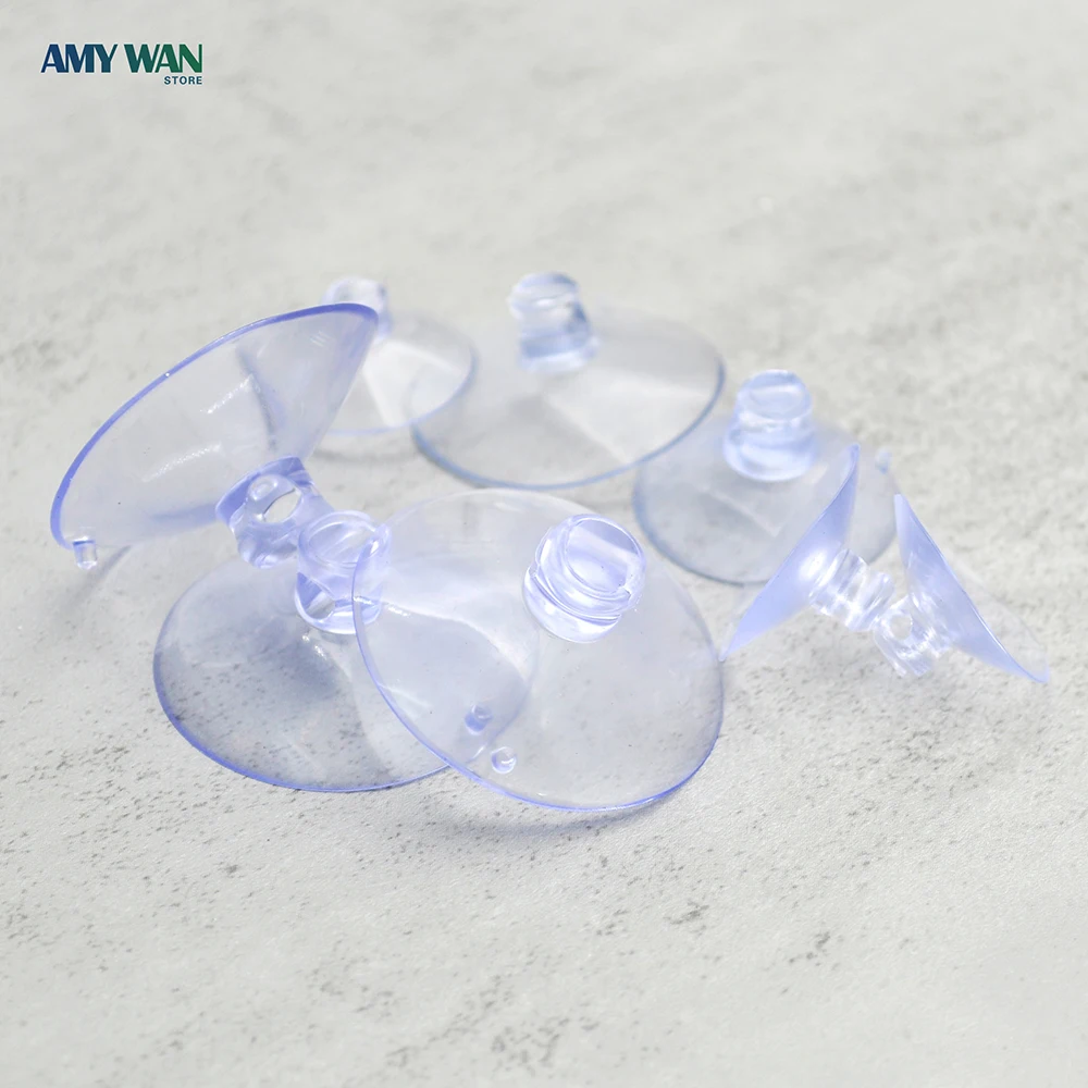 30/50/100pcs Sucker Suction Cups Mushroom Head Strong Vacuum Suckers Hooks Hanger For Window Deco Home Wedding Car 25/30/35/40MM