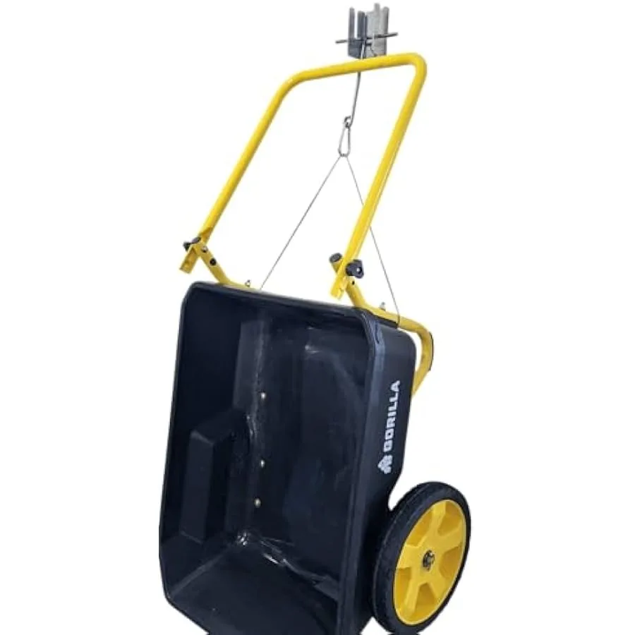 

Wall Mount Bracket Kit for Wheelbarrow and Hand Truck Dolly