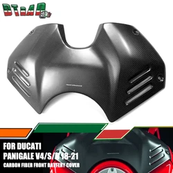 For DUCATI Panigale V4 V4S V4R 2018-2021 Carbon Fiber Battery Cover Fuel Gas Tank Airbox Cover Fairing Kit Motorcycle Modified