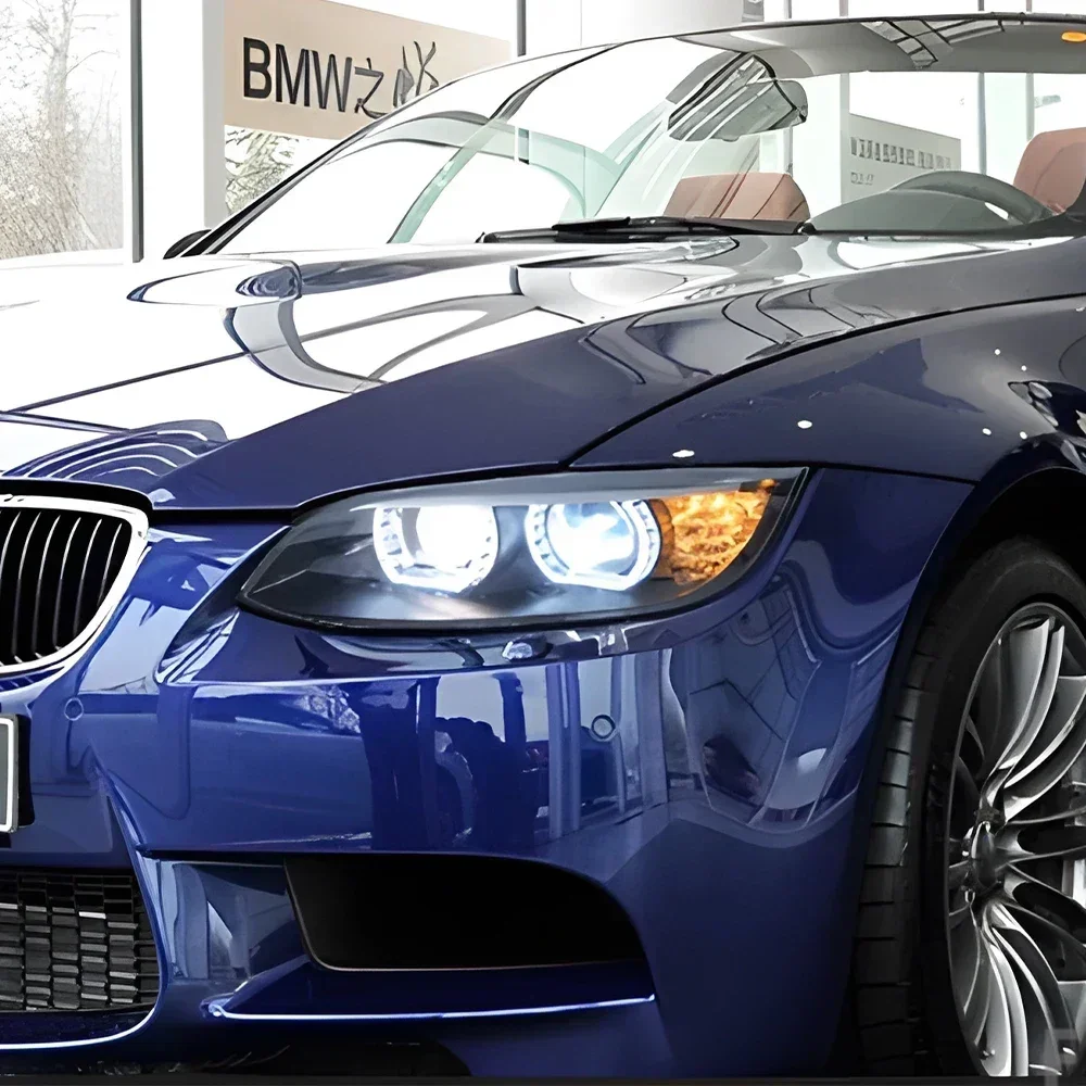 

Для BMW 3 серии E92 318i 320i 325i M3 2006-2012 Обновление автомобильных фар в сборе Высококачественный светодиодный проектор с двумя линзами Аксессуары