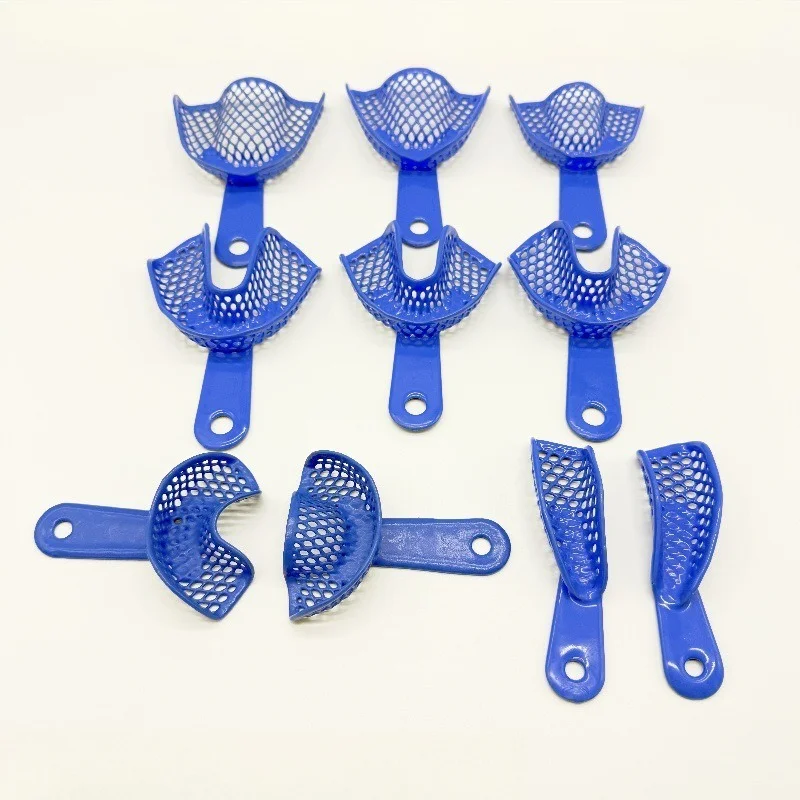 30 Pairs Dental Impressions Tray Plastic-Steel Teeth Holders Dentistry Instrument Oral Hygiene Dentist Materials Dental Trays - view 2