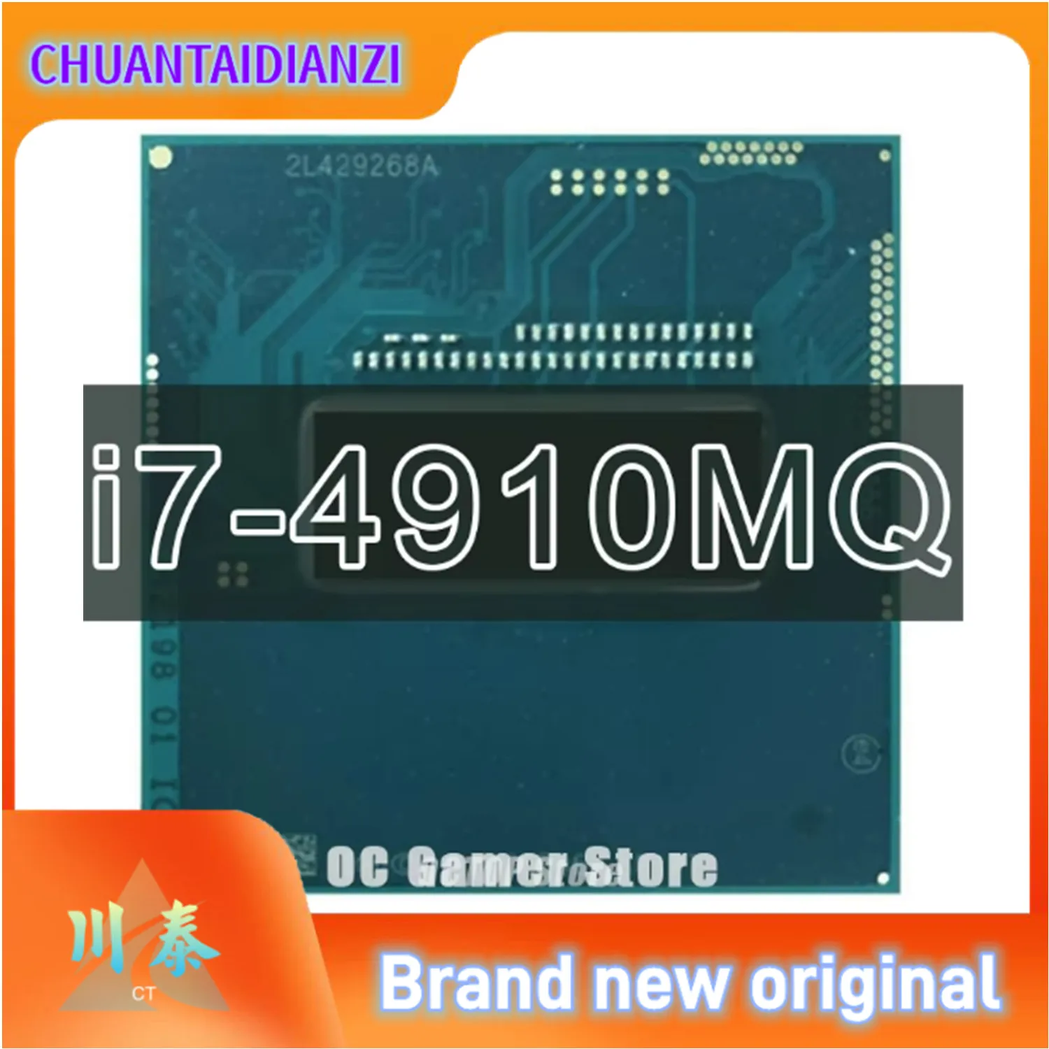 

Core i7-4910MQ i7 4910MQ SR1PT 2.90GHz Quad-Core Eight-Thread CPU Processor 8M 47W Socket G3 / PGA946B