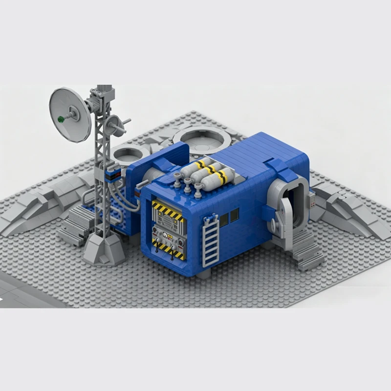 Classic Space Model MOC Building Bricks Exploration Space Station Modular Technology Assemble Children Suit Toys Gifts Holiday