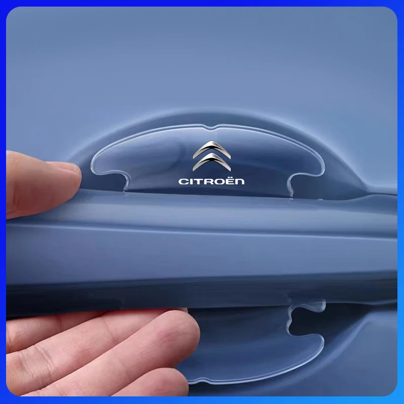 

Car door handle anti-collision strip protection strip Accessories For Citroen C1 C2 C3 C4 C5 C6 C8 C4L DS3 DS4 DS6 Accessories