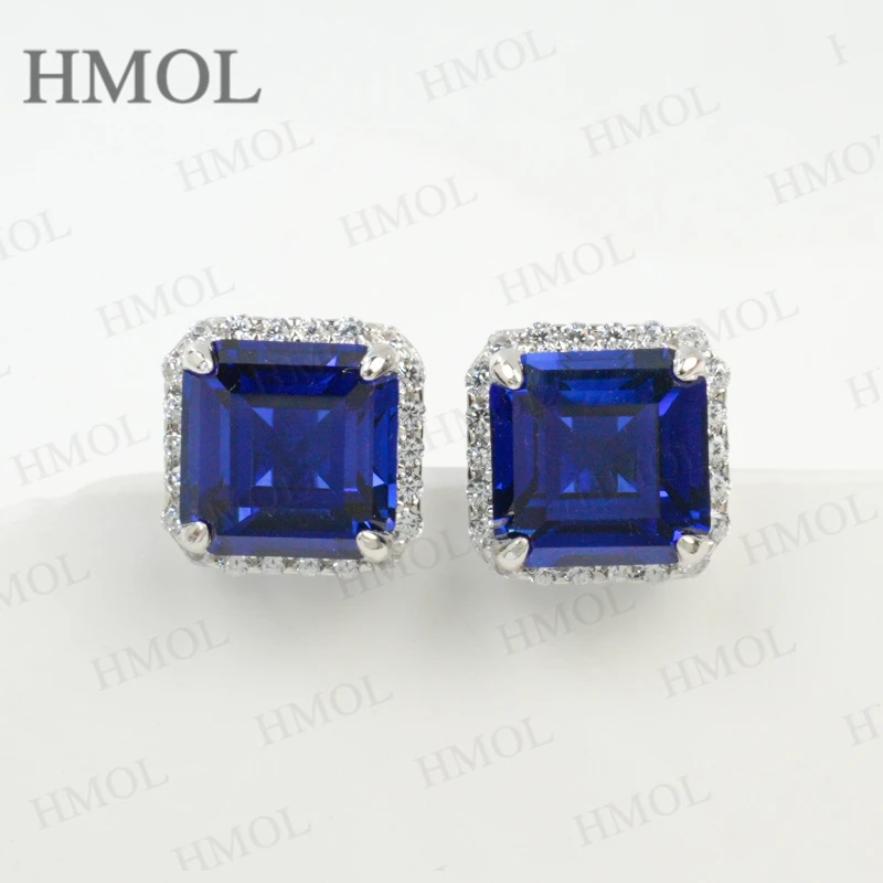 

Серьги на заказ, выращенные в лаборатории драгоценный камень, изумруд/рубин/сапфир, серебро 925, подарок, гипоаллергенный, устойчивый к выцветанию, прямая продажа с фабрики