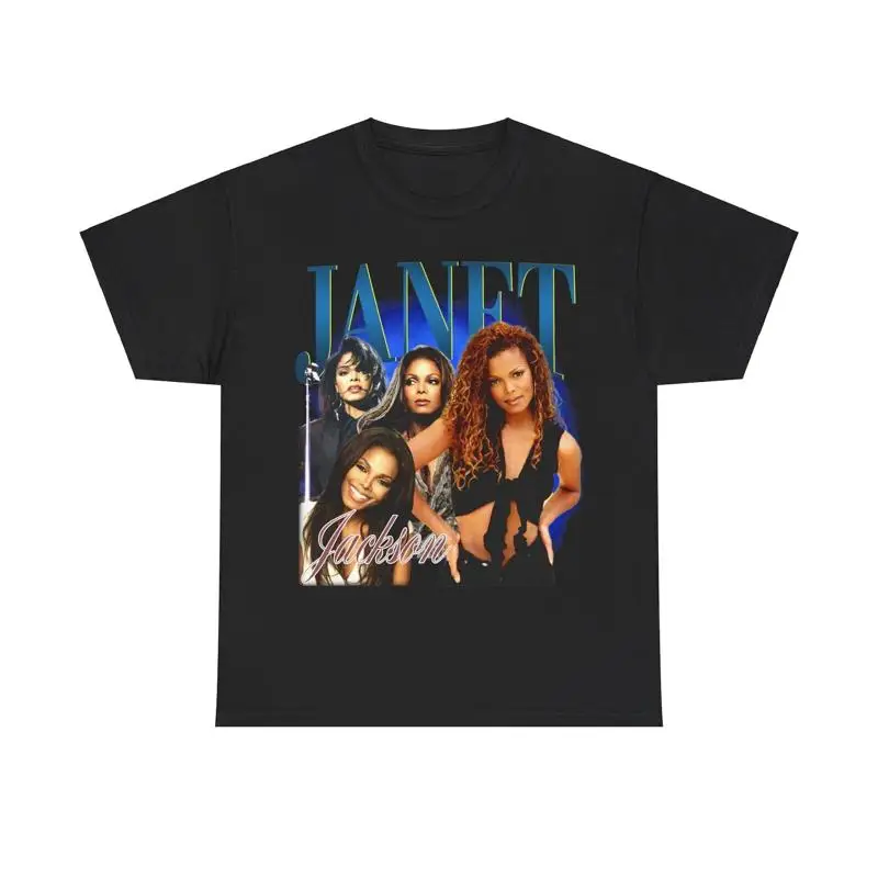 

Janet Jackson Signature T Shirt 90s Vintage Fa