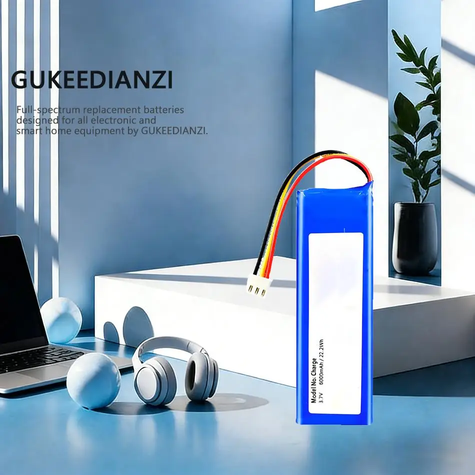 

Надежный аккумулятор 6000 мАч для Bluetooth-колонки JBL Charge